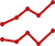 Icon of a line graph